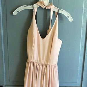 David’s bridal dress- color blush